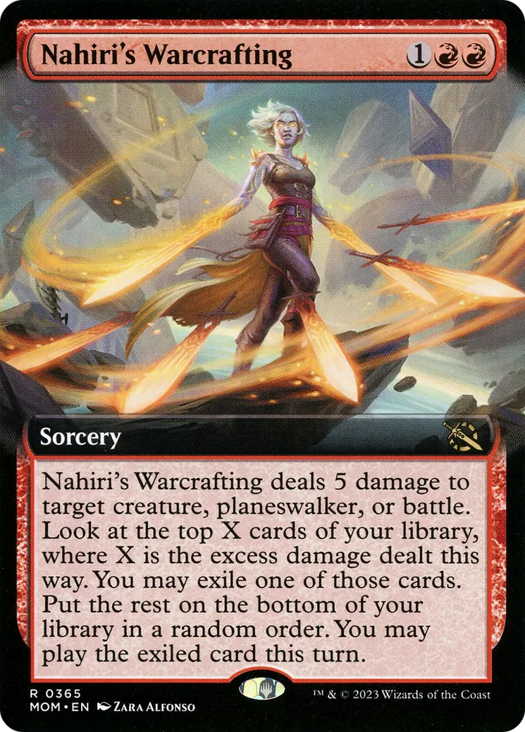 Nahiri's Warcrafting — March of the Machine — Magic: The Gathering