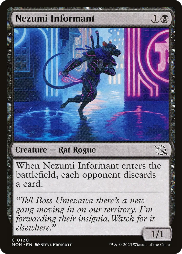 Nezumi Informant — March of the Machine — Magic: The Gathering