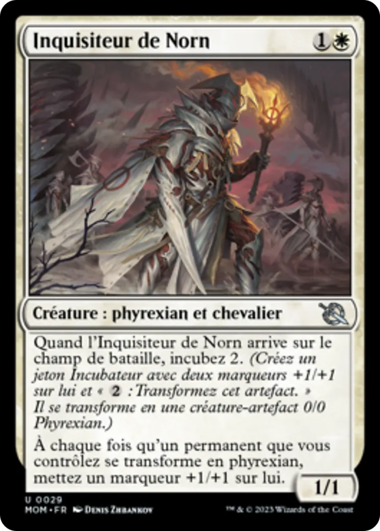 Inquisiteur de Norn — March of the Machine — Magic: The Gathering