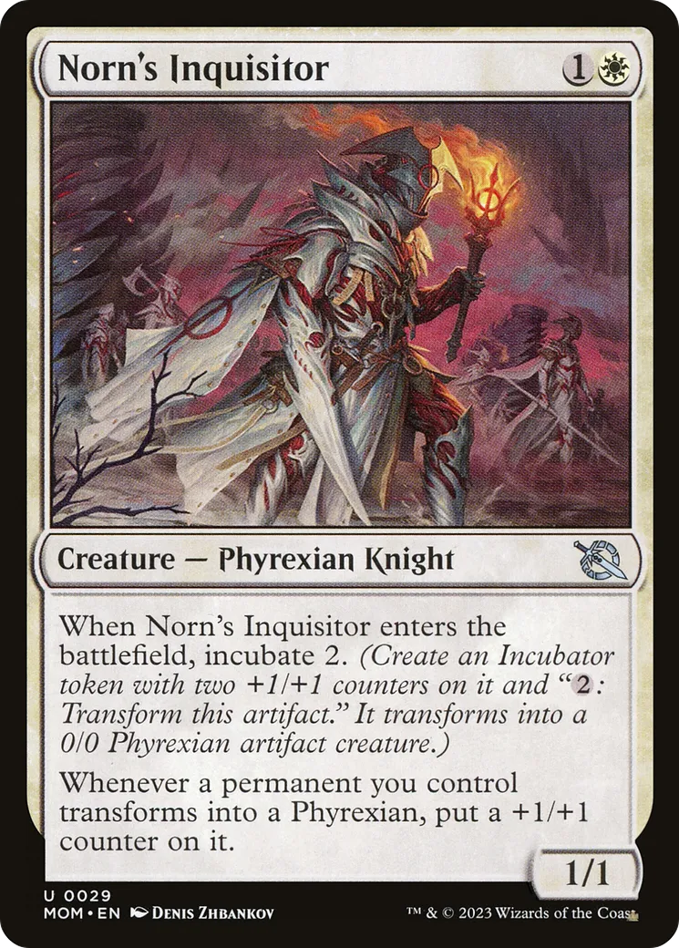 Inquisiteur de Norn — March of the Machine — Magic: The Gathering
