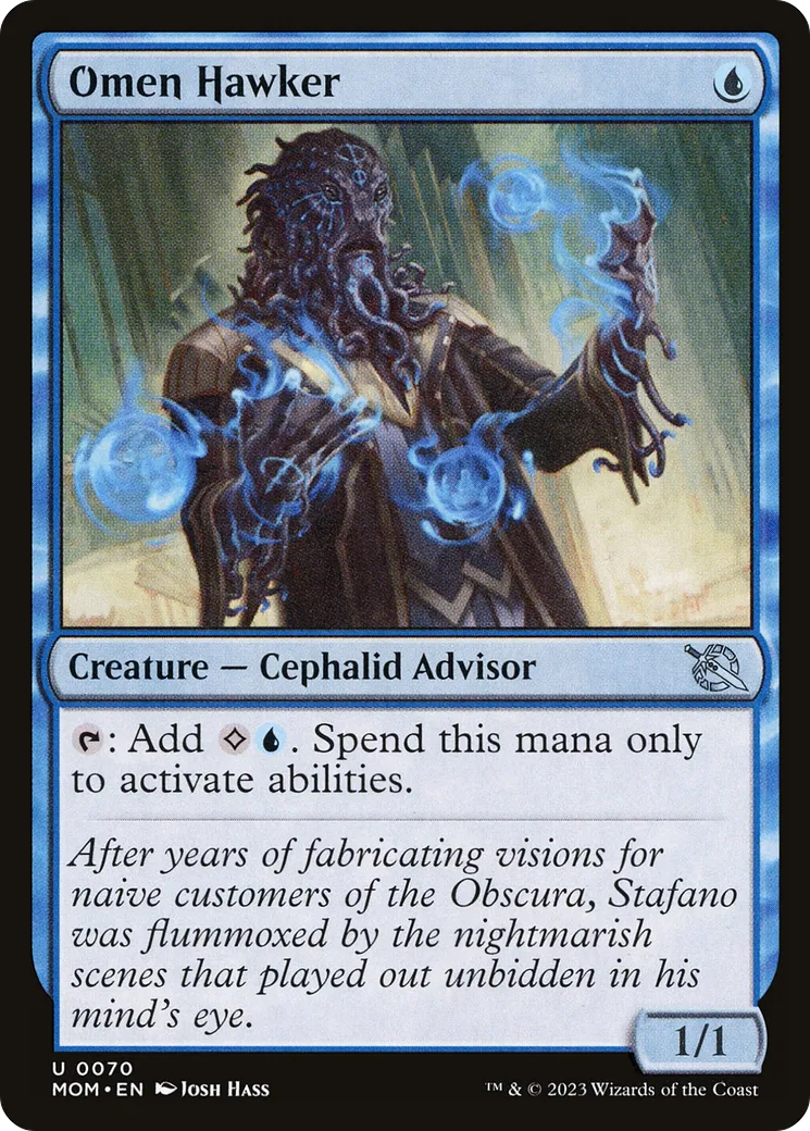 Omen Hawker — March of the Machine — Magic: The Gathering