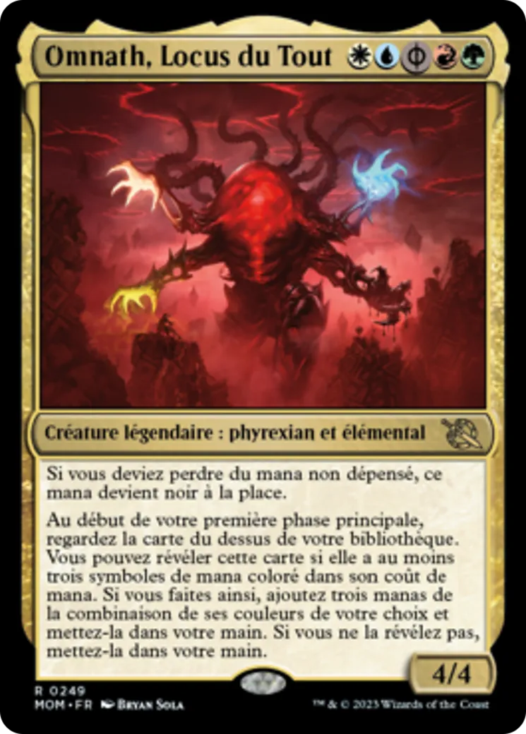 Omnath, Locus du Tout — March of the Machine — Magic: The Gathering