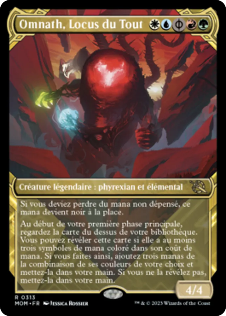 Omnath, Locus du Tout — March of the Machine — Magic: The Gathering
