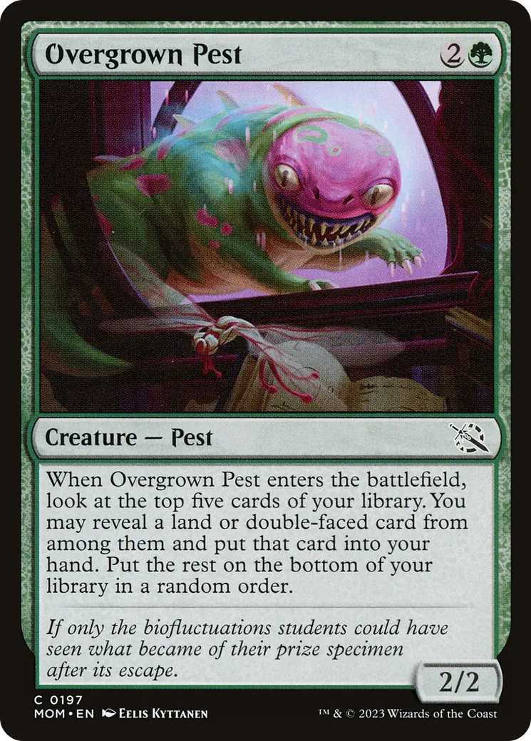 Parasite surdéveloppé — March of the Machine — Magic: The Gathering
