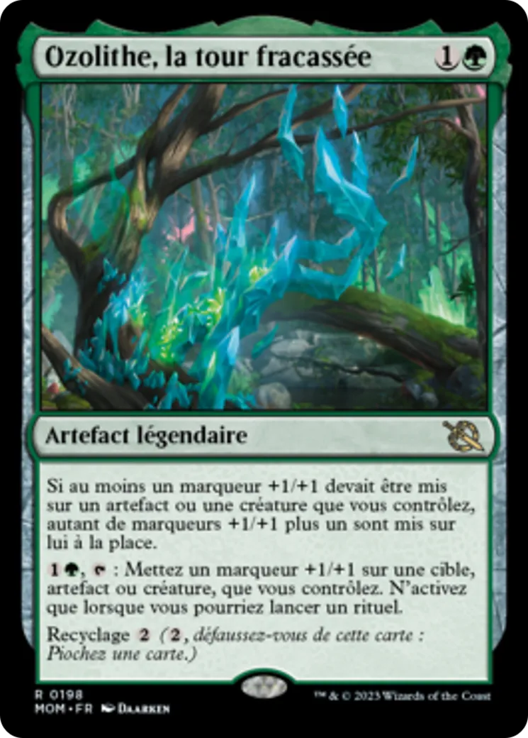 Ozolithe, la tour fracassée — March of the Machine — Magic: The Gathering