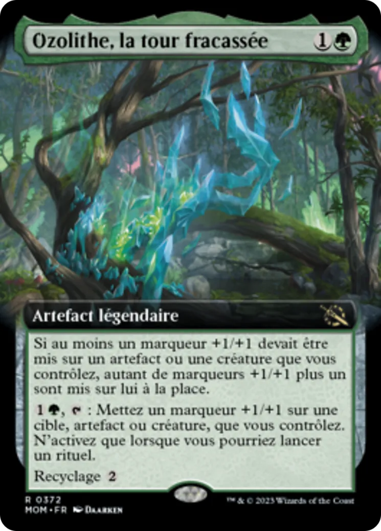 Ozolithe, la tour fracassée — March of the Machine — Magic: The Gathering