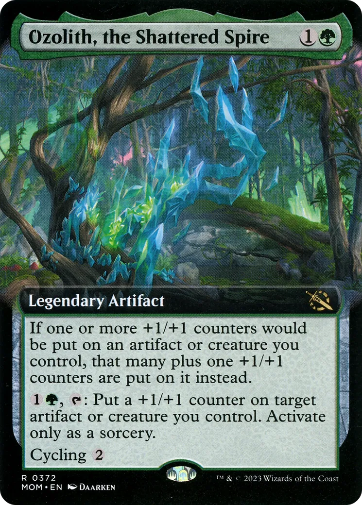 Ozolith, the Shattered Spire — March of the Machine — Magic: The Gathering