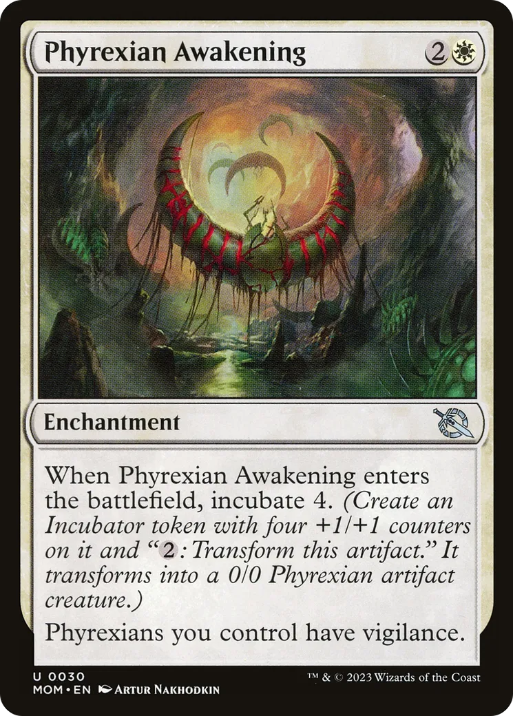 Éveil phyrexian — March of the Machine — Magic: The Gathering