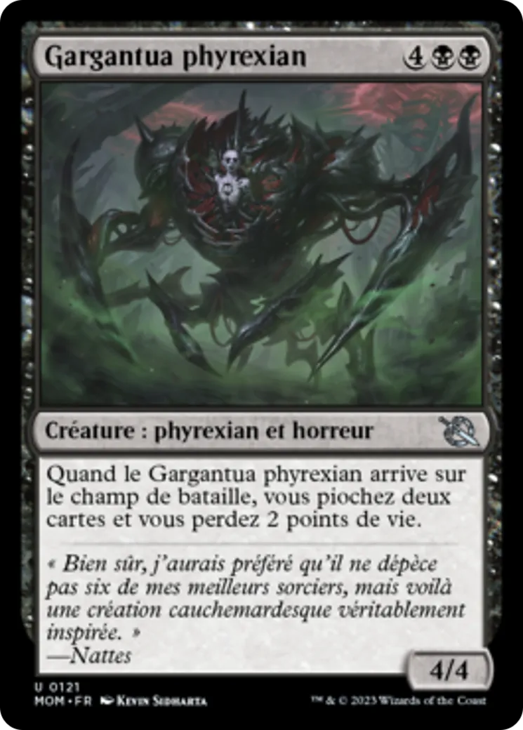 Gargantua phyrexian — March of the Machine — Magic: The Gathering