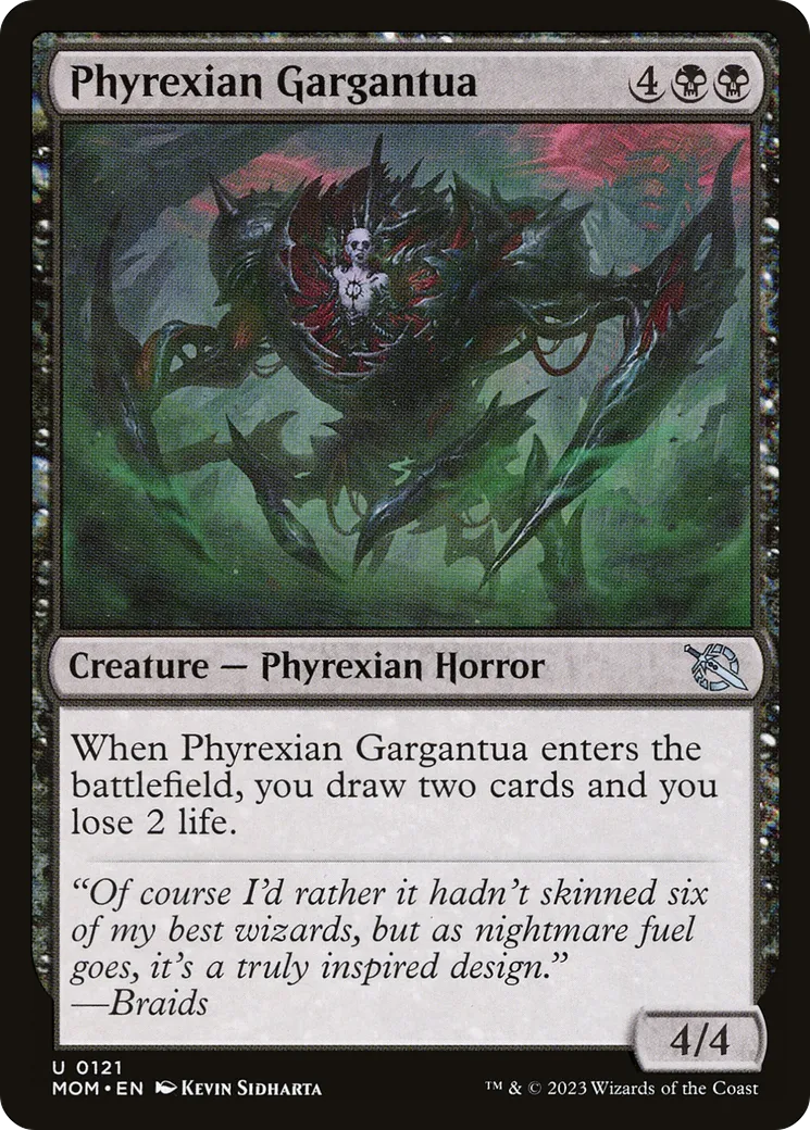 Phyrexian Gargantua — March of the Machine — Magic: The Gathering