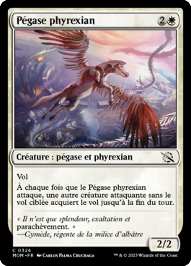 Pégase phyrexian — March of the Machine — Magic: The Gathering