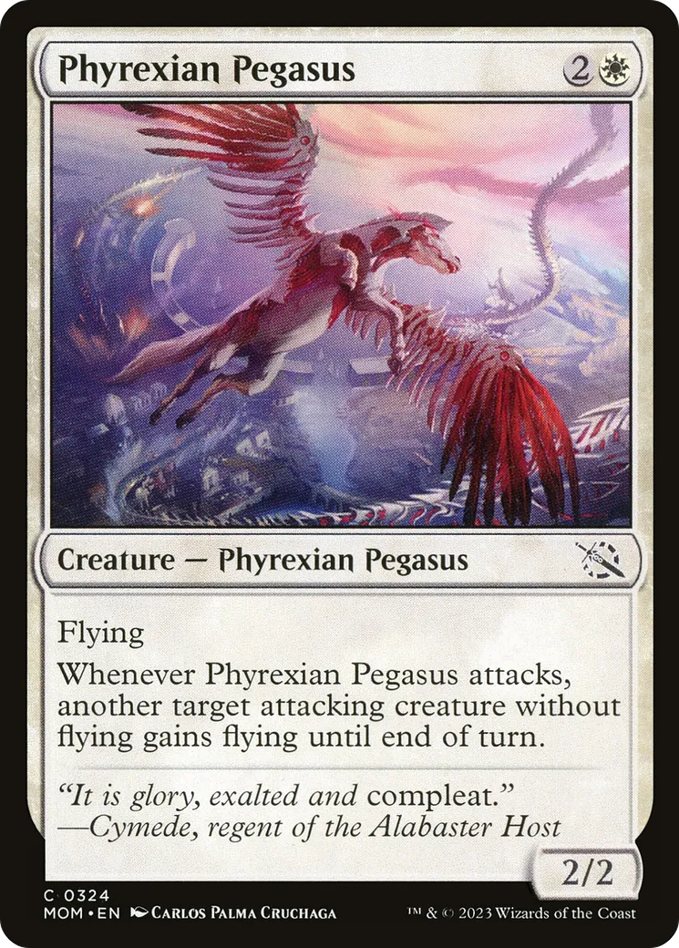Phyrexian Pegasus — March of the Machine — Magic: The Gathering