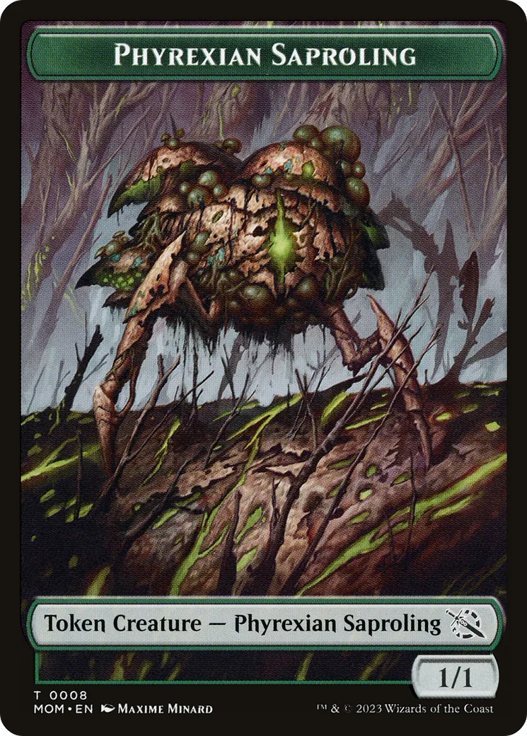 Phyrexian Saproling — March of the Machine — Magic: The Gathering