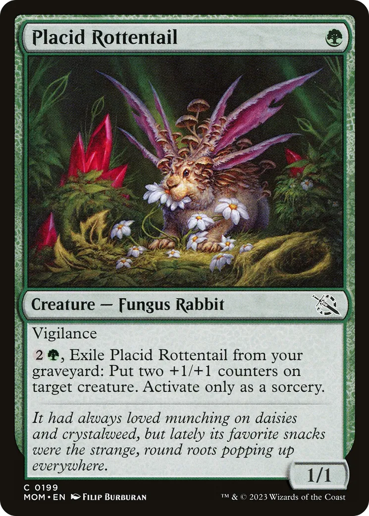 Queue-de-mousseron placide — March of the Machine — Magic: The Gathering