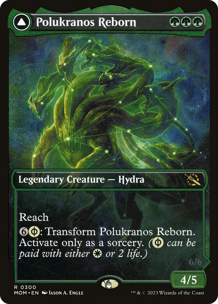 Polukranos Reborn // Polukranos, Engine of Ruin from March of the Machine - Magic: The Gathering