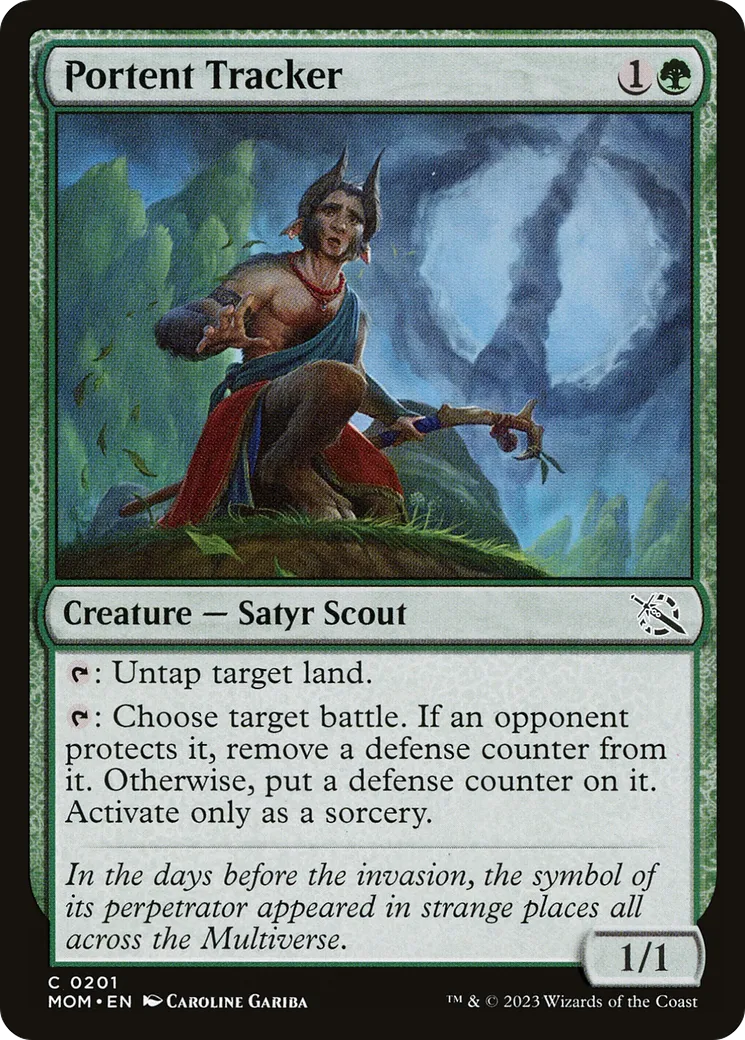 Traqueur de présages — March of the Machine — Magic: The Gathering