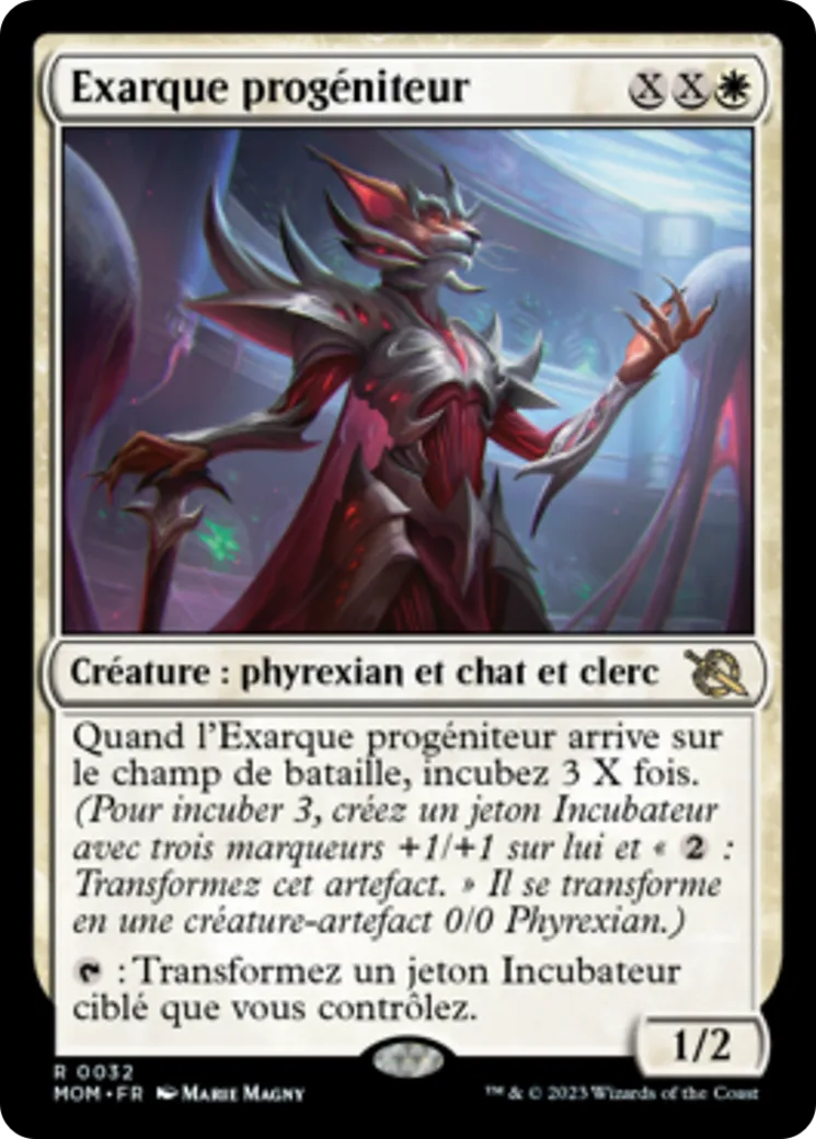 Exarque progéniteur — March of the Machine — Magic: The Gathering
