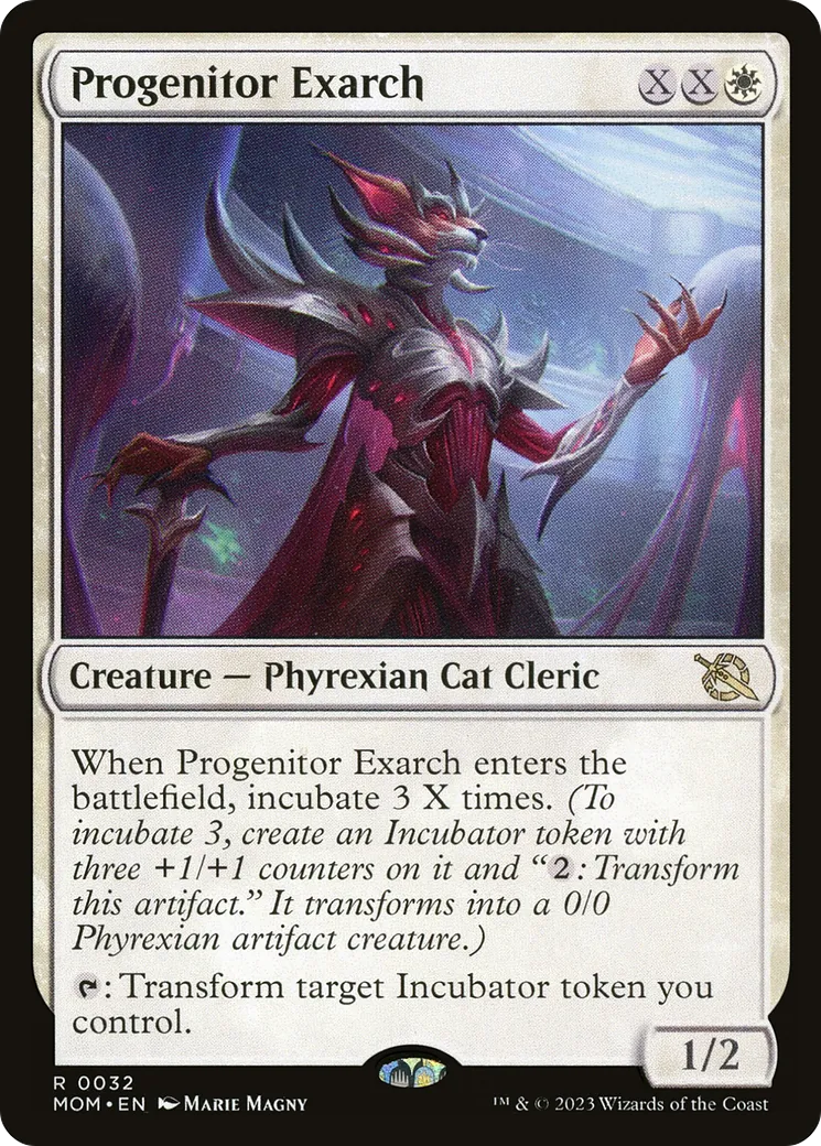 Exarque progéniteur — March of the Machine — Magic: The Gathering