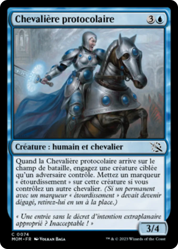 Chevalière protocolaire — March of the Machine — Magic: The Gathering