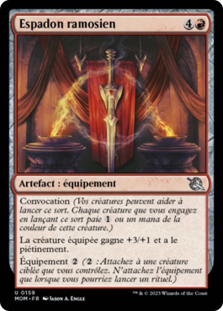 Espadon ramosien — March of the Machine — Magic: The Gathering