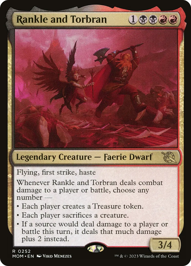Rankle and Torbran — March of the Machine — Magic: The Gathering