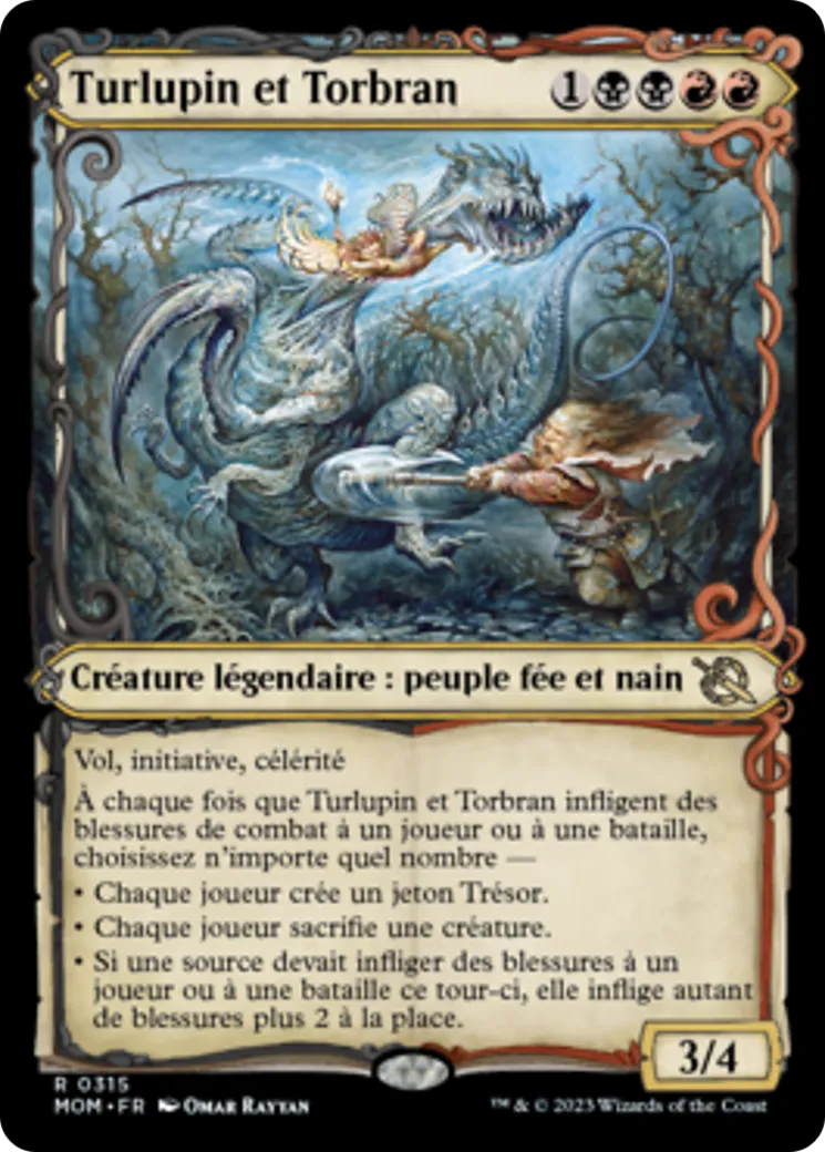 Turlupin et Torbran — March of the Machine — Magic: The Gathering