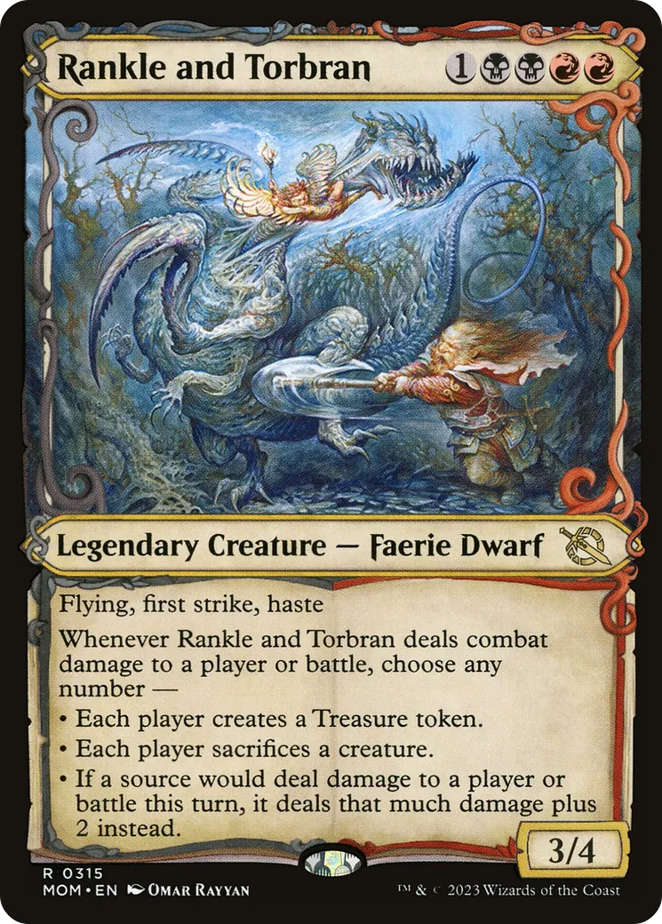Rankle and Torbran — March of the Machine — Magic: The Gathering