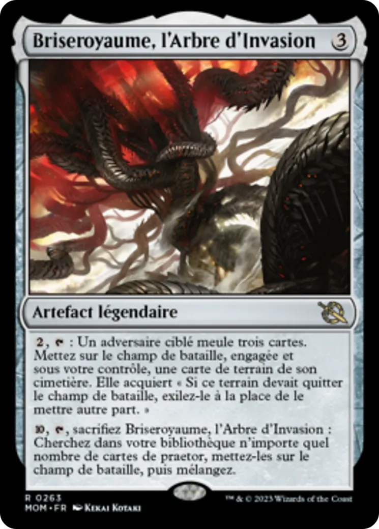 Briseroyaume, l'Arbre d'Invasion — March of the Machine — Magic: The Gathering