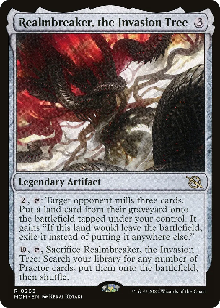 Realmbreaker, the Invasion Tree — March of the Machine — Magic: The Gathering