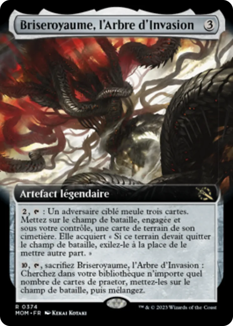 Briseroyaume, l'Arbre d'Invasion — March of the Machine — Magic: The Gathering