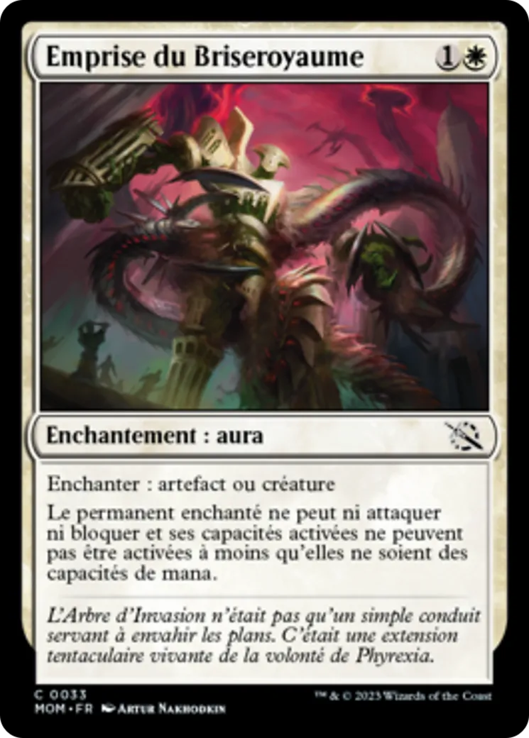 Emprise du Briseroyaume — March of the Machine — Magic: The Gathering