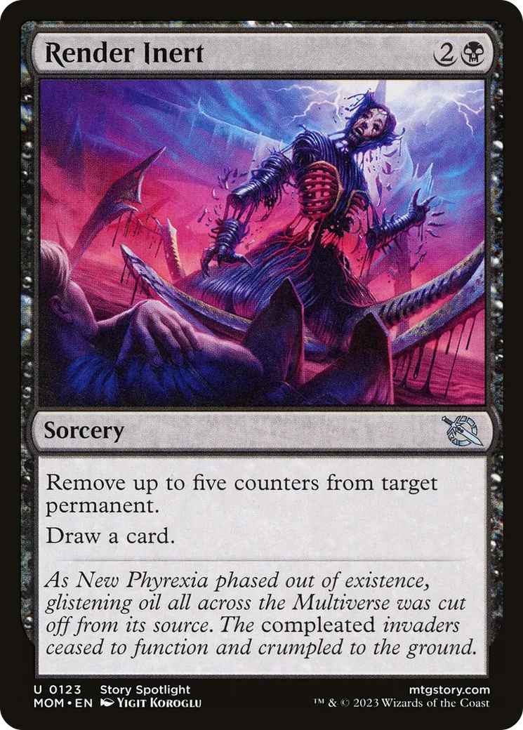Rendre inerte — March of the Machine — Magic: The Gathering