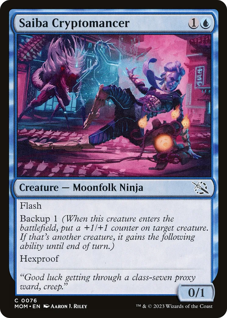 Saiba Cryptomancer — March of the Machine — Magic: The Gathering