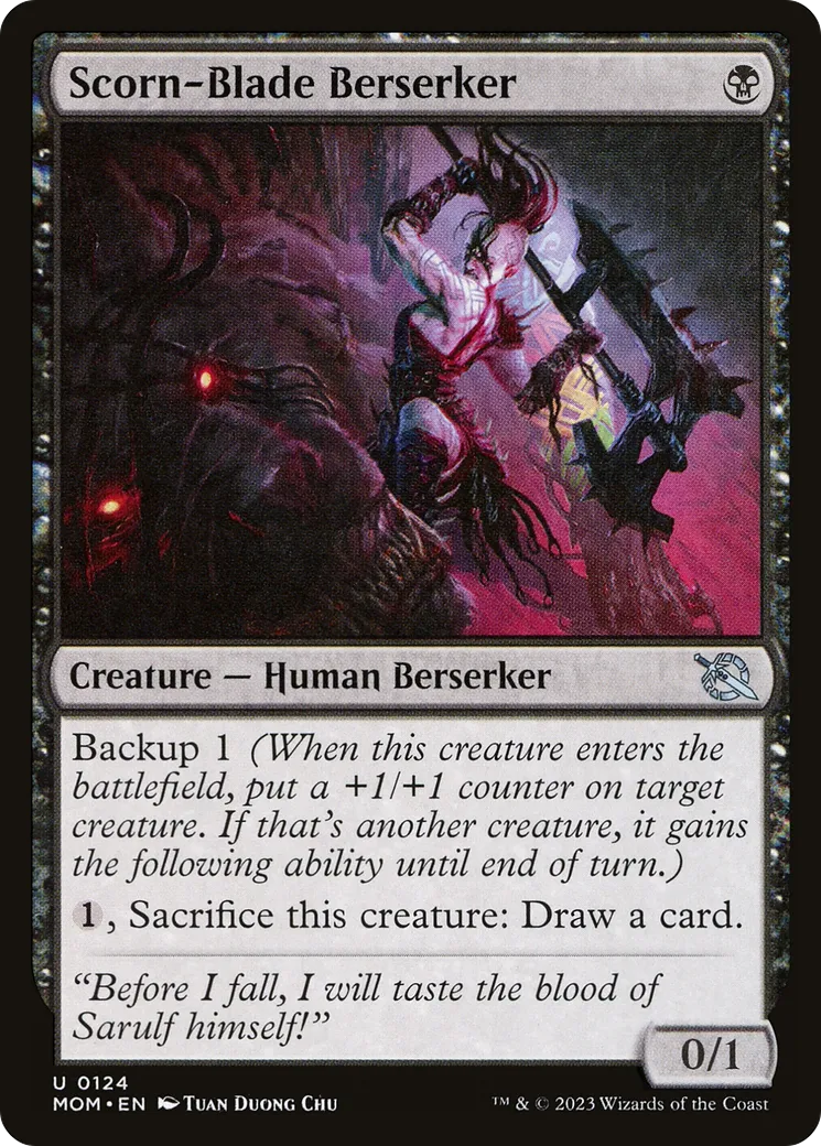 Berserker à la hache-nidstang — March of the Machine — Magic: The Gathering