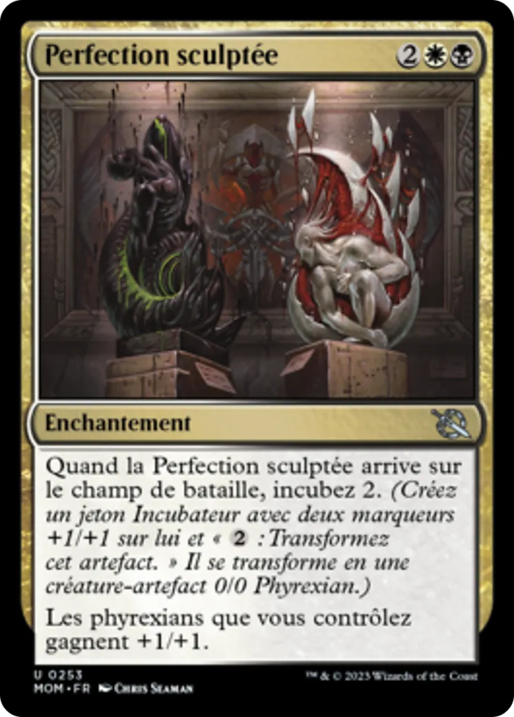 Perfection sculptée — March of the Machine — Magic: The Gathering