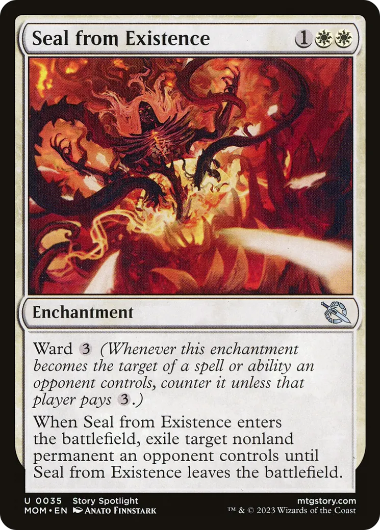 Séparer de l'existence — March of the Machine — Magic: The Gathering