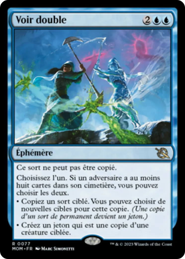Voir double — March of the Machine — Magic: The Gathering