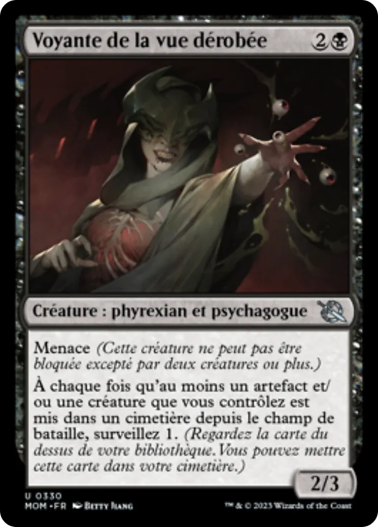 Voyante de la vue dérobée — March of the Machine — Magic: The Gathering