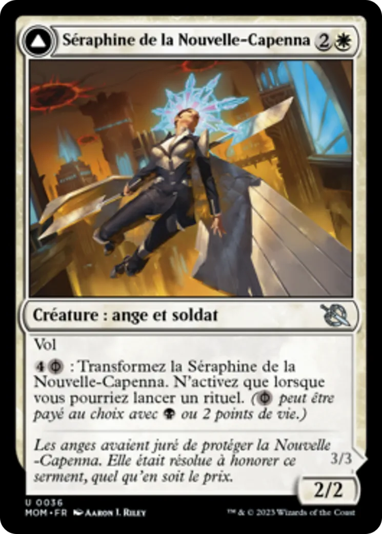 Séraphine de la Nouvelle-Capenna // Séraphine de la Nouvelle Phyrexia — March of the Machine — Magic: The Gathering