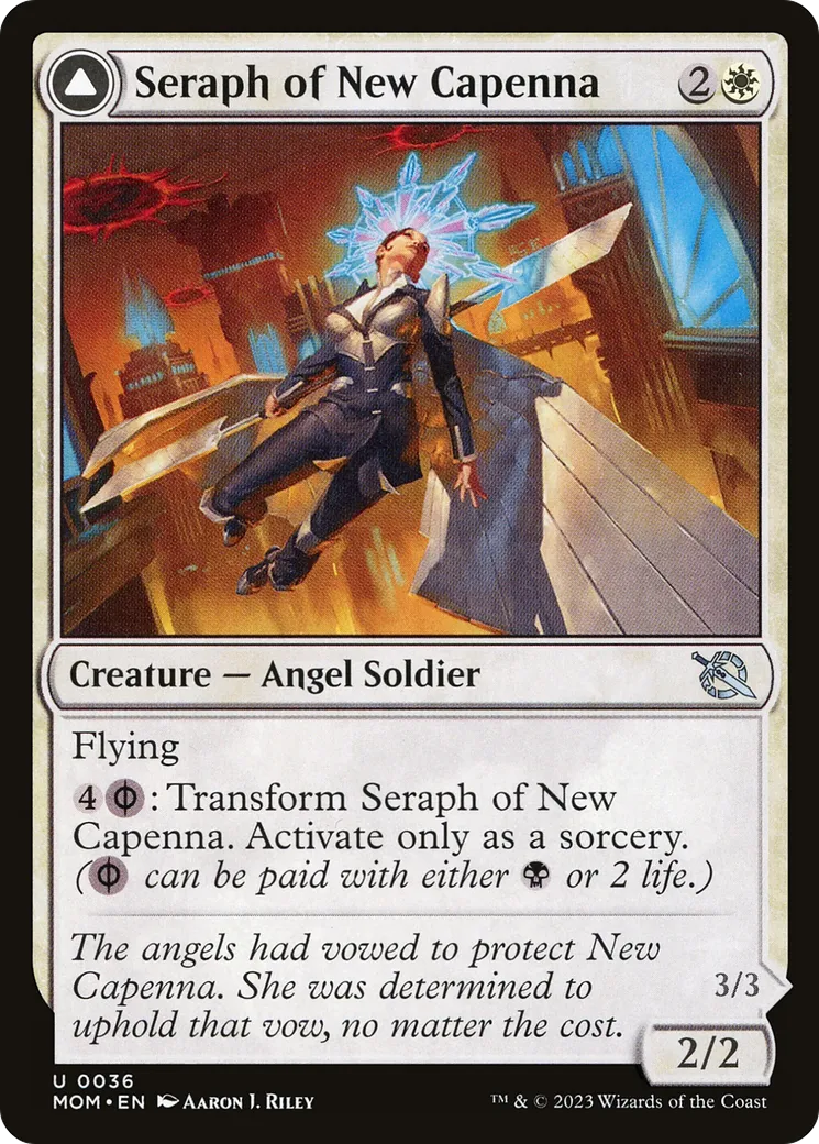 Seraph of New Capenna // Seraph of New Phyrexia — March of the Machine — Magic: The Gathering
