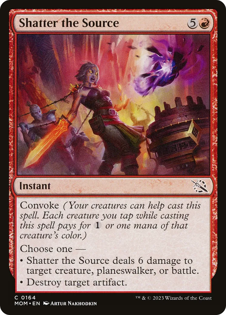 Shatter the Source — March of the Machine — Magic: The Gathering