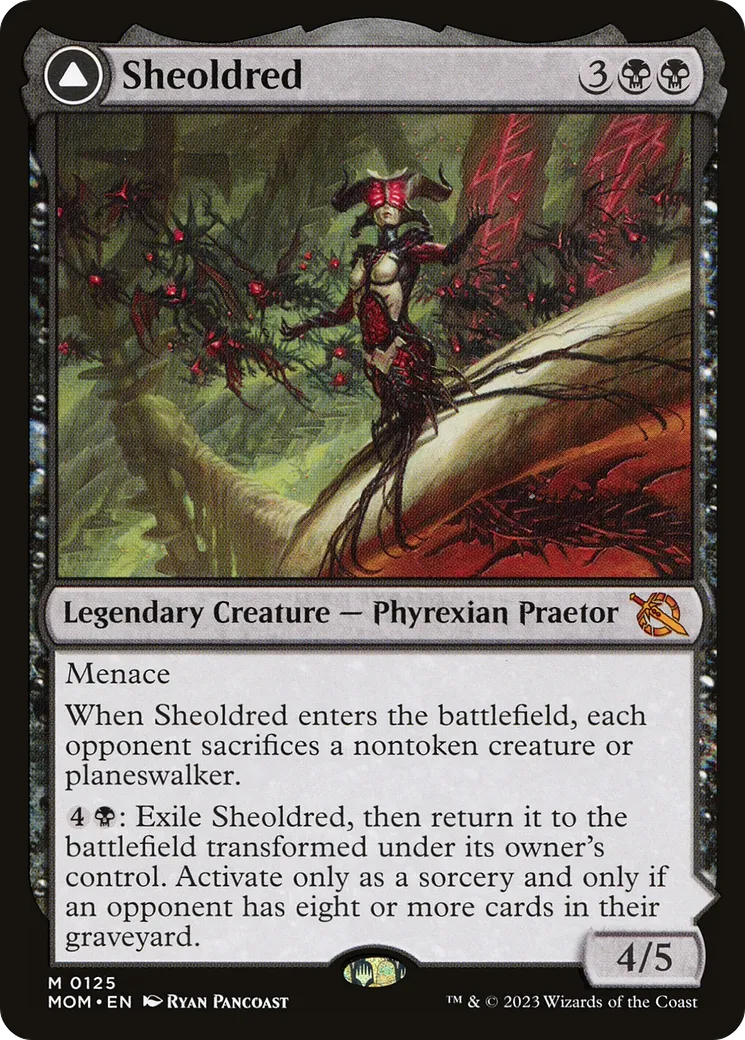 Sheoldred // The True Scriptures — March of the Machine — Magic: The Gathering