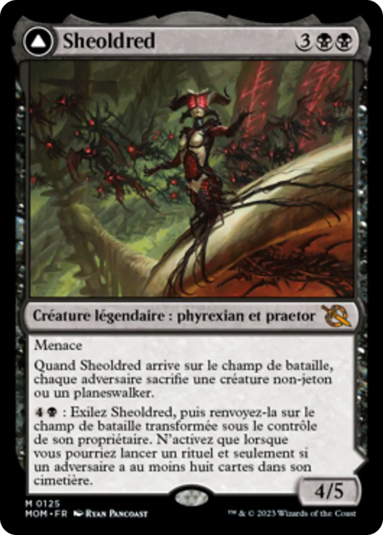 Sheoldred // Les Vraies Saintes Écritures — March of the Machine — Magic: The Gathering