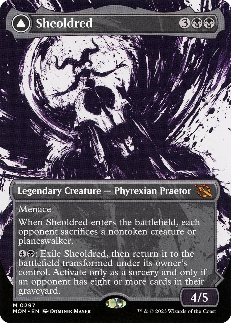 Sheoldred // The True Scriptures — March of the Machine — Magic: The Gathering