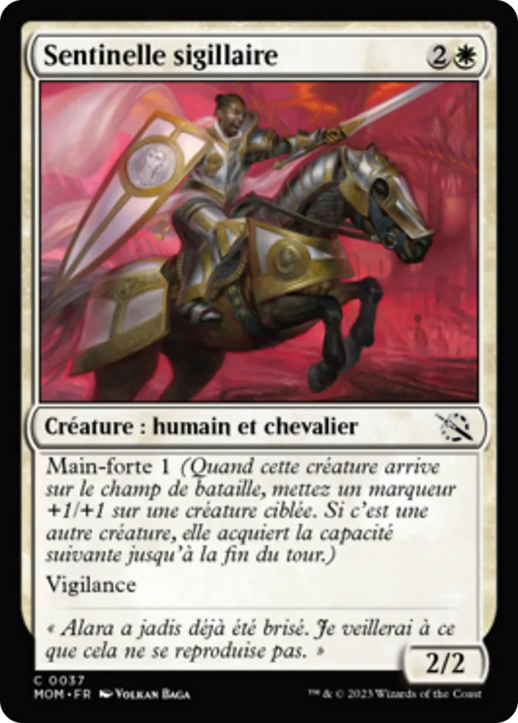 Sentinelle sigillaire — March of the Machine — Magic: The Gathering