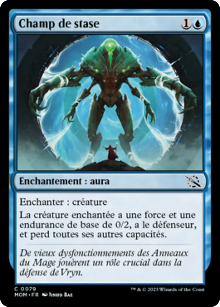 Champ de stase — March of the Machine — Magic: The Gathering
