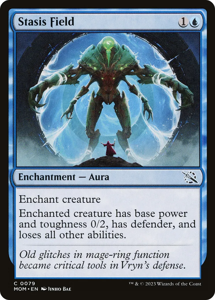 Stasis Field — March of the Machine — Magic: The Gathering
