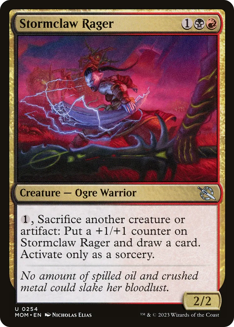 Furie à griffe d'orage — March of the Machine — Magic: The Gathering