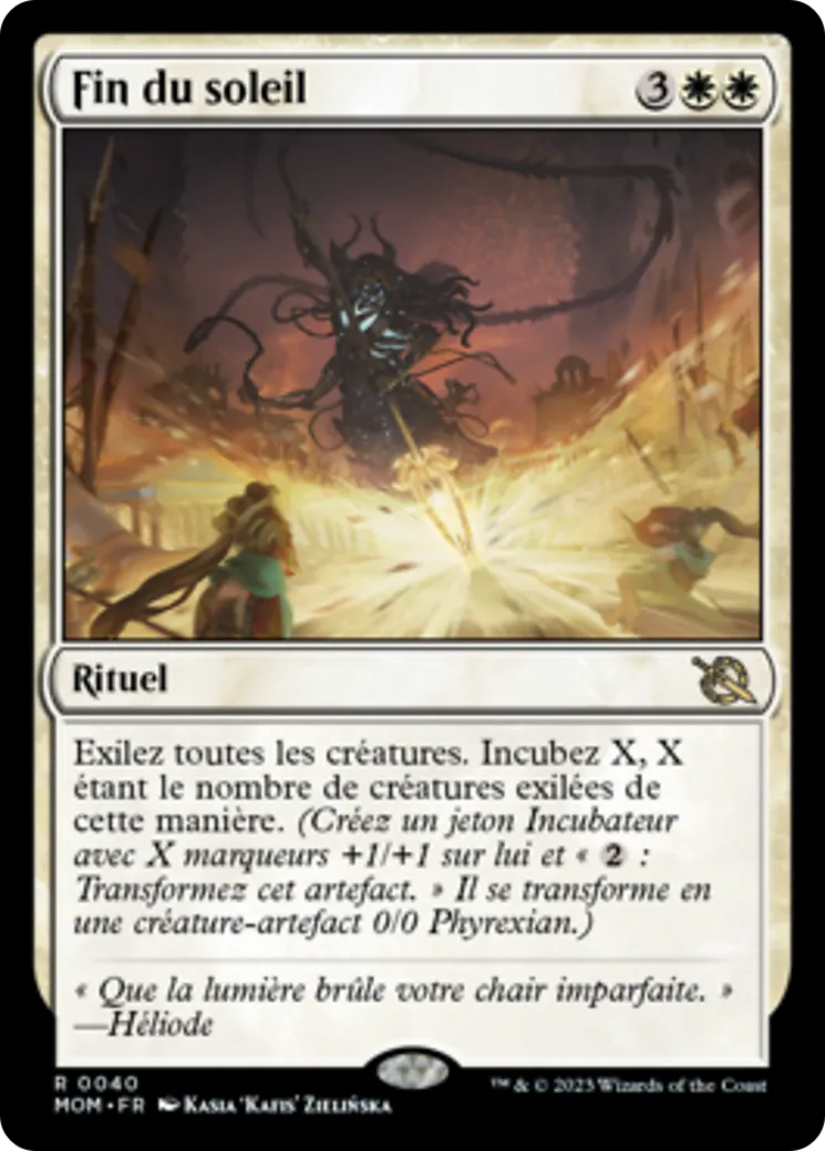 Fin du soleil — March of the Machine — Magic: The Gathering