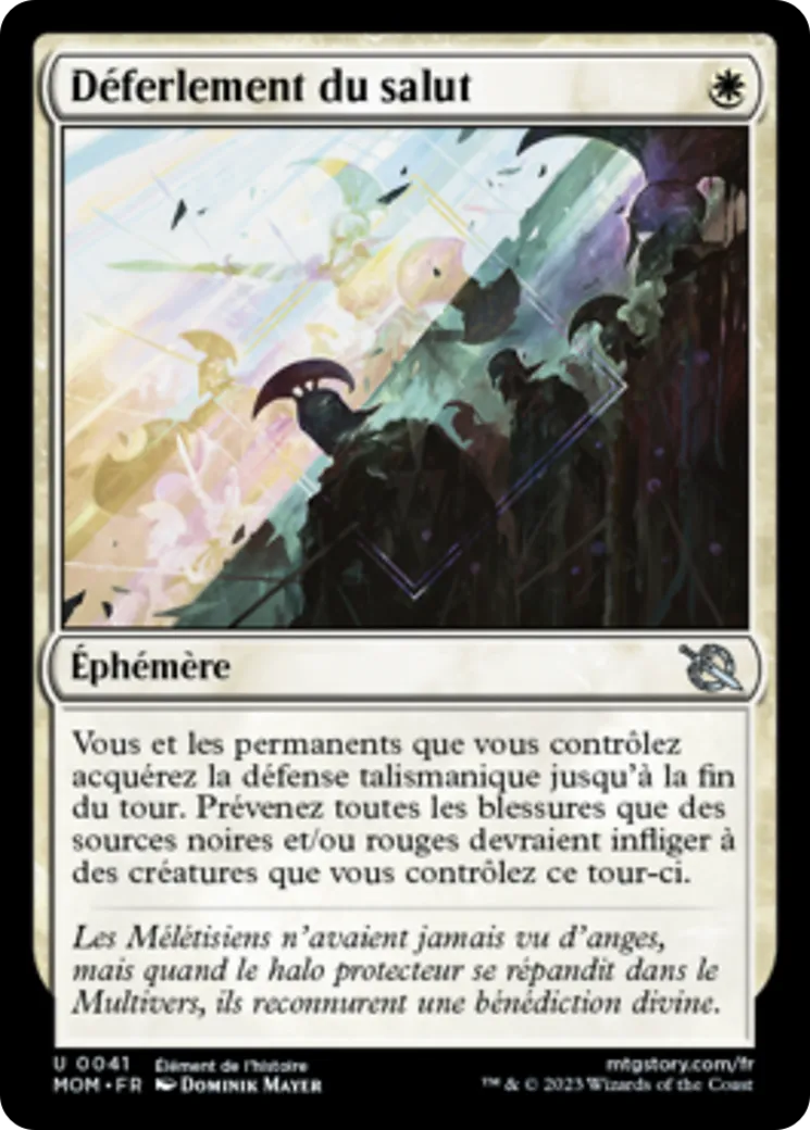 Déferlement du salut — March of the Machine — Magic: The Gathering